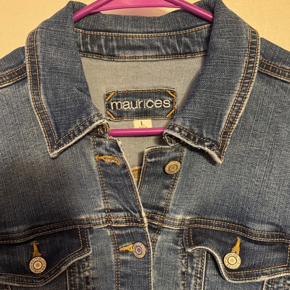 Maurices Classic Blue Denim Jacket - Picture 2 of 2